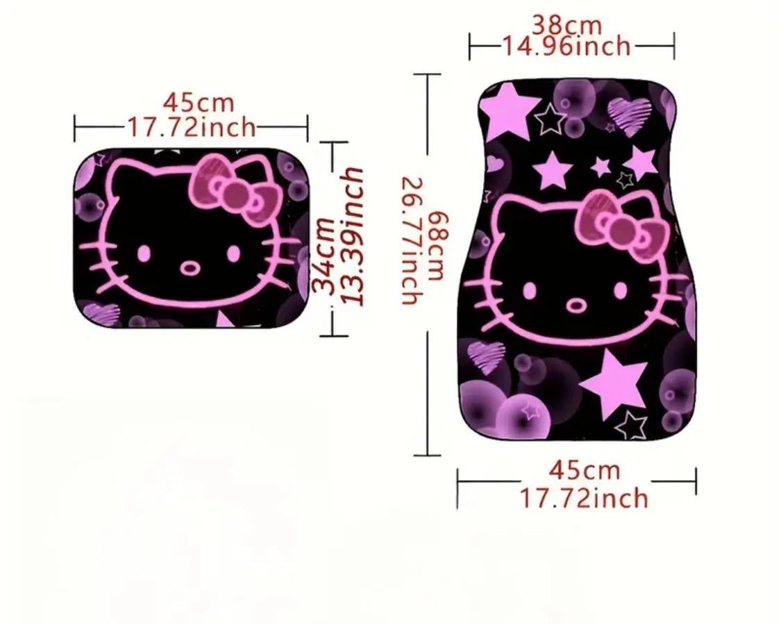 Car Floor Matt’s - Hello Kitty