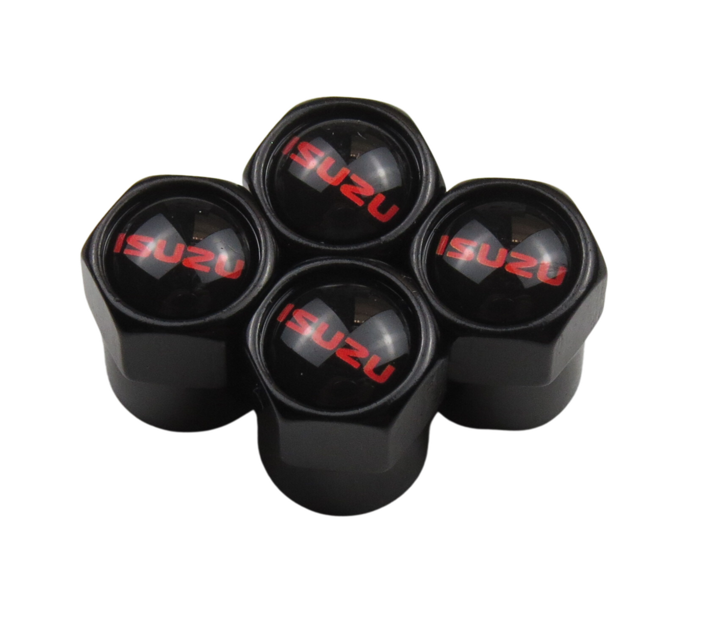 Isuzu Valve Caps - Black