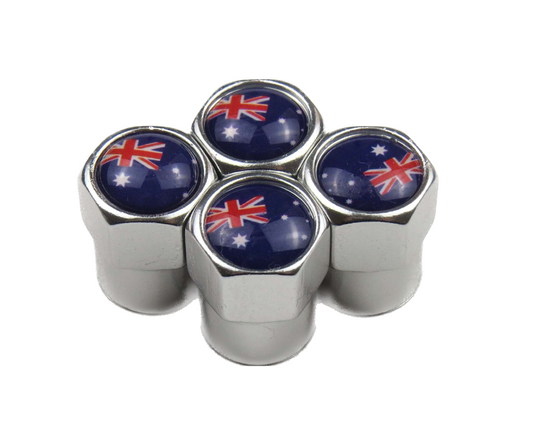 Australia Flag Valve Caps