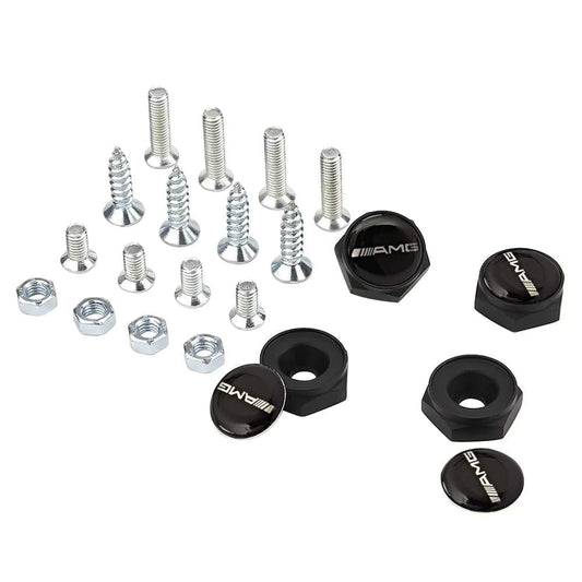 Mercedes AMG License Plate Screws