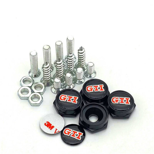 VW GTI License Plate Screws