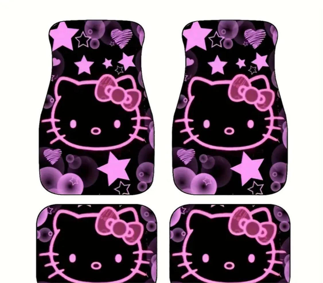 Car Floor Matt’s - Hello Kitty