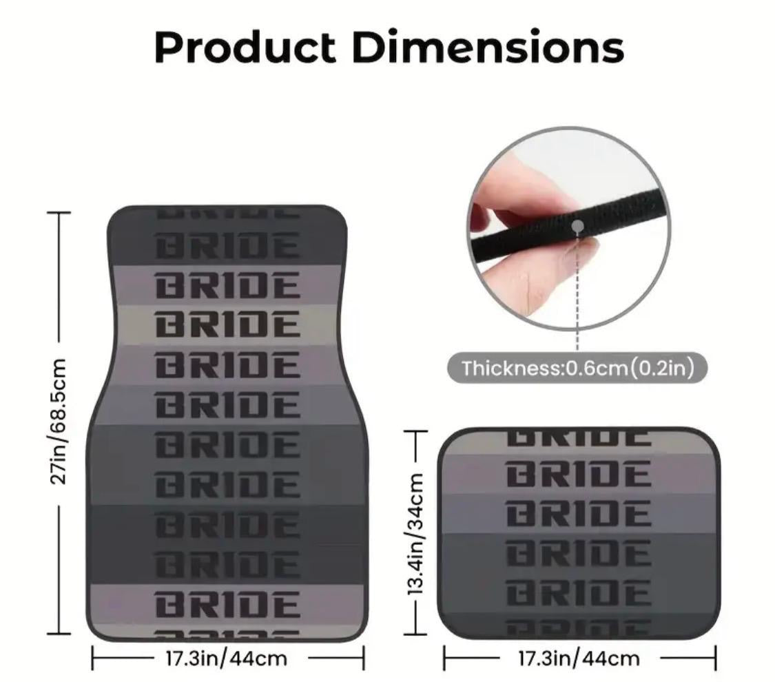 Car Floor Matt’s - BRIDE