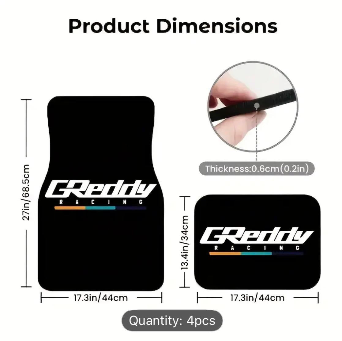 Car Floor Matt’s -GReddy Racing