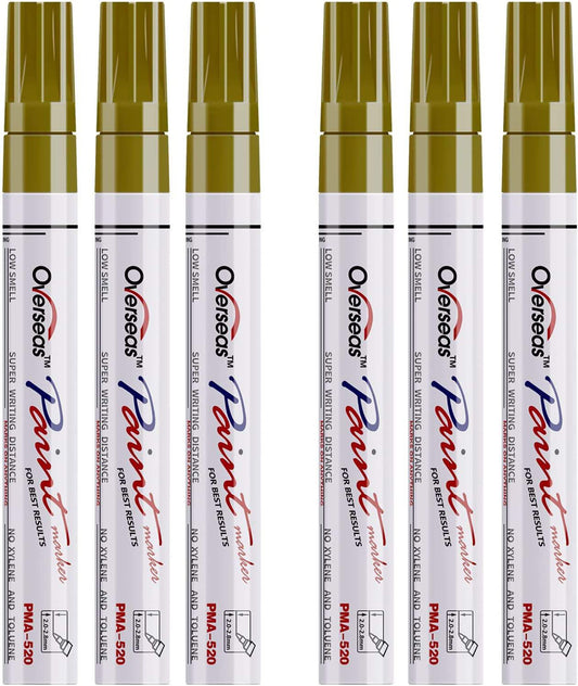 Tyre Permanent Paint Marker - Gold