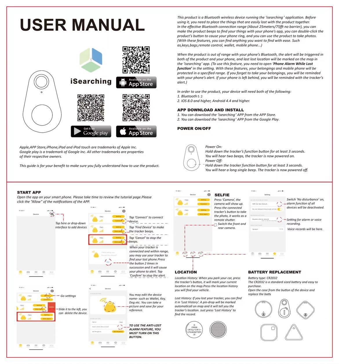 Anti-Lost Alarm Locator Tracker Personal Key
Finder for Pets,Kids, Car, Wallet, and Collar Easy to Locate