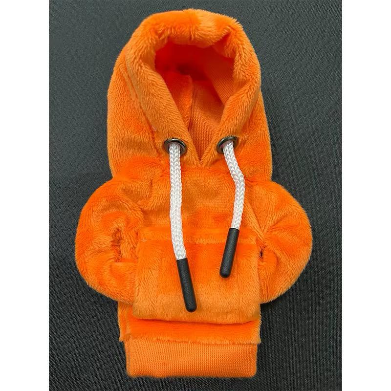 Car Mini Hoodie Shift Knob Cover - Universal Fit - Orange