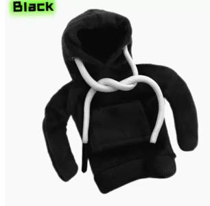 Car Mini Hoodie Shift Knob Cover - Universal Fit - Black