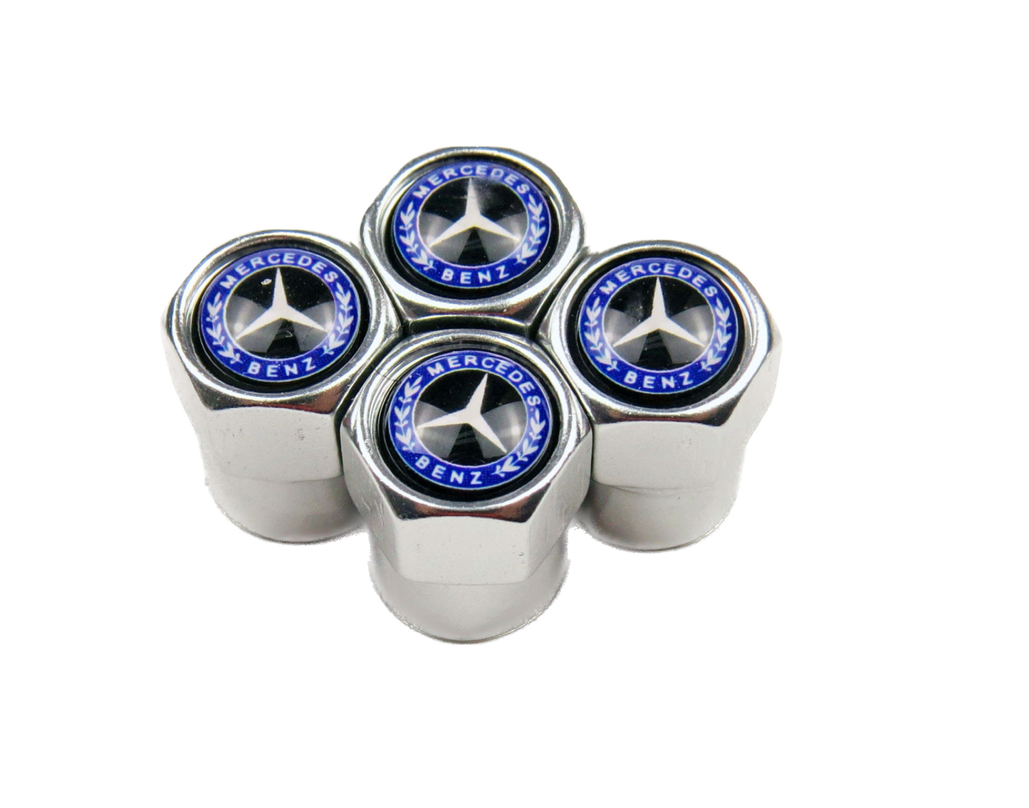 Mercedes-Benz (Blue) Valve Caps