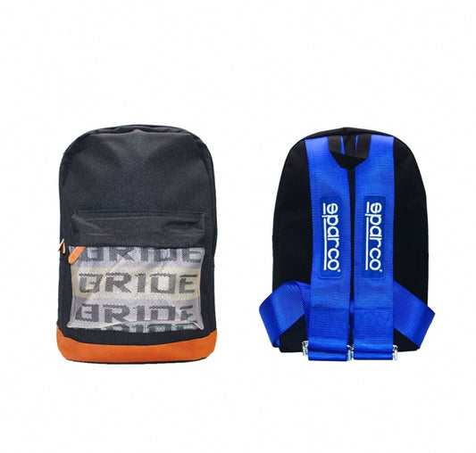 Sparco Bride Racing Backpack - Blue