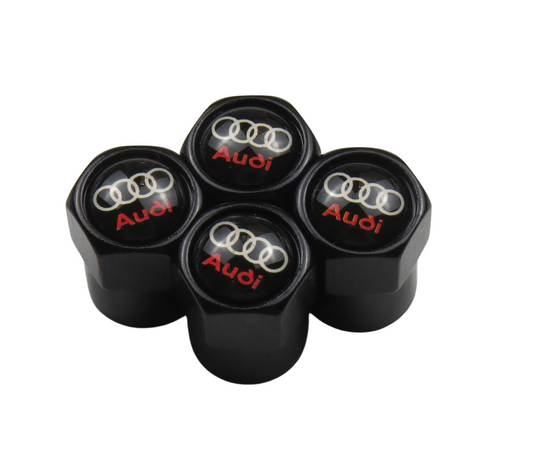 Audi Valve Caps Logo & Name