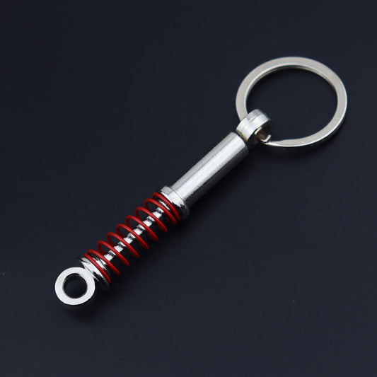 Shock Absorber Keyring - Red