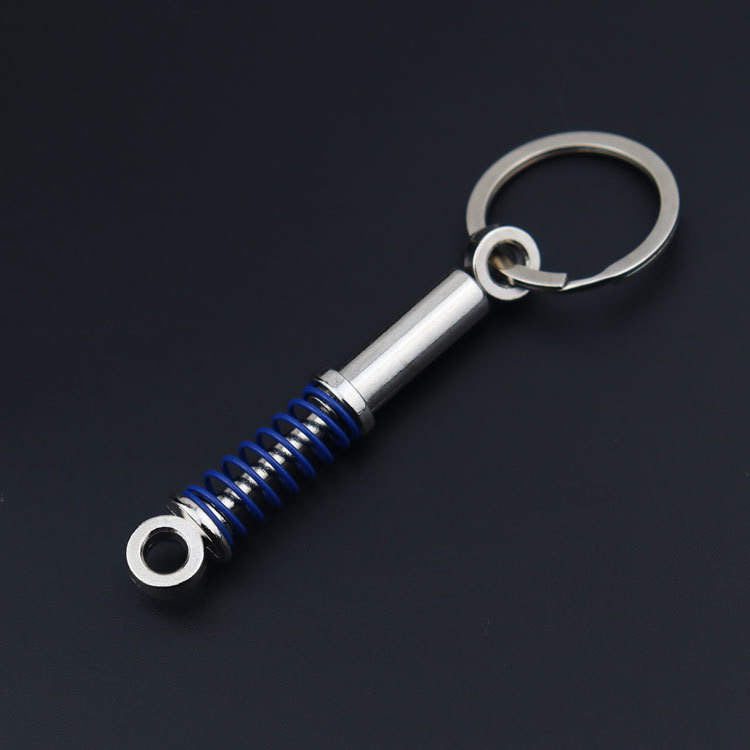 Shock Absorber Keyring - Blue