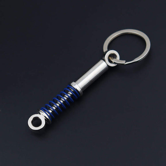 Shock Absorber Keyring - Blue