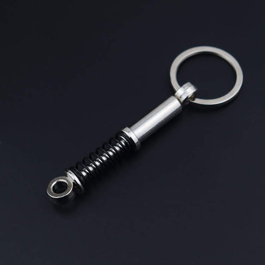 Shock Absorber Keyring - Black