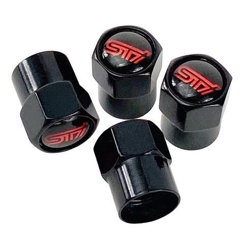 Subaru STI Valve Caps