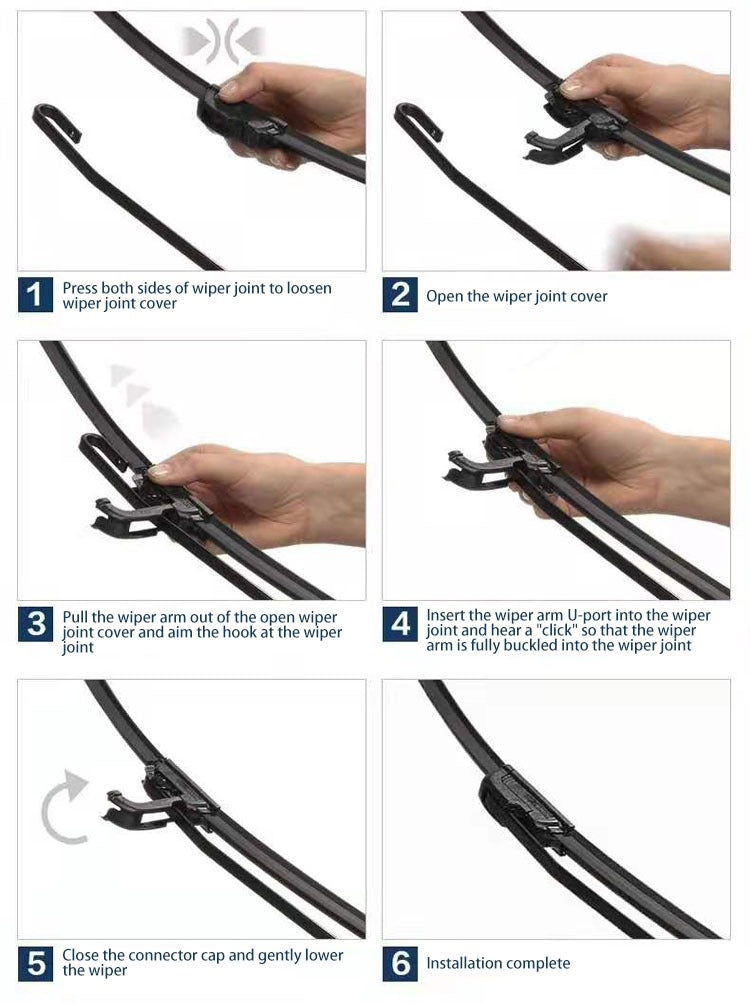 Universal Boneless Wiper Blades