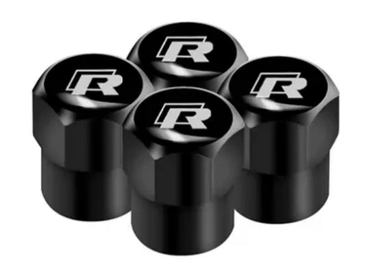 VW R Valve Caps