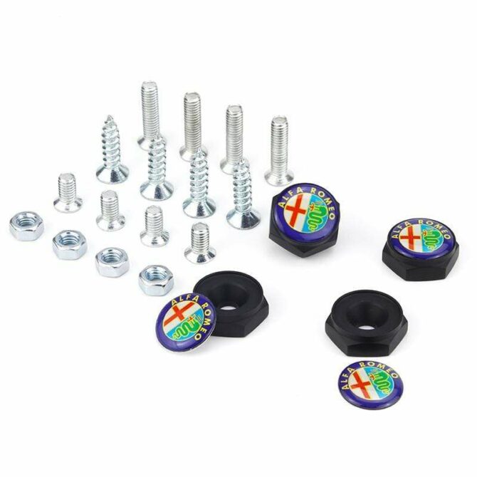 Alfa Romeo License Plate Screws